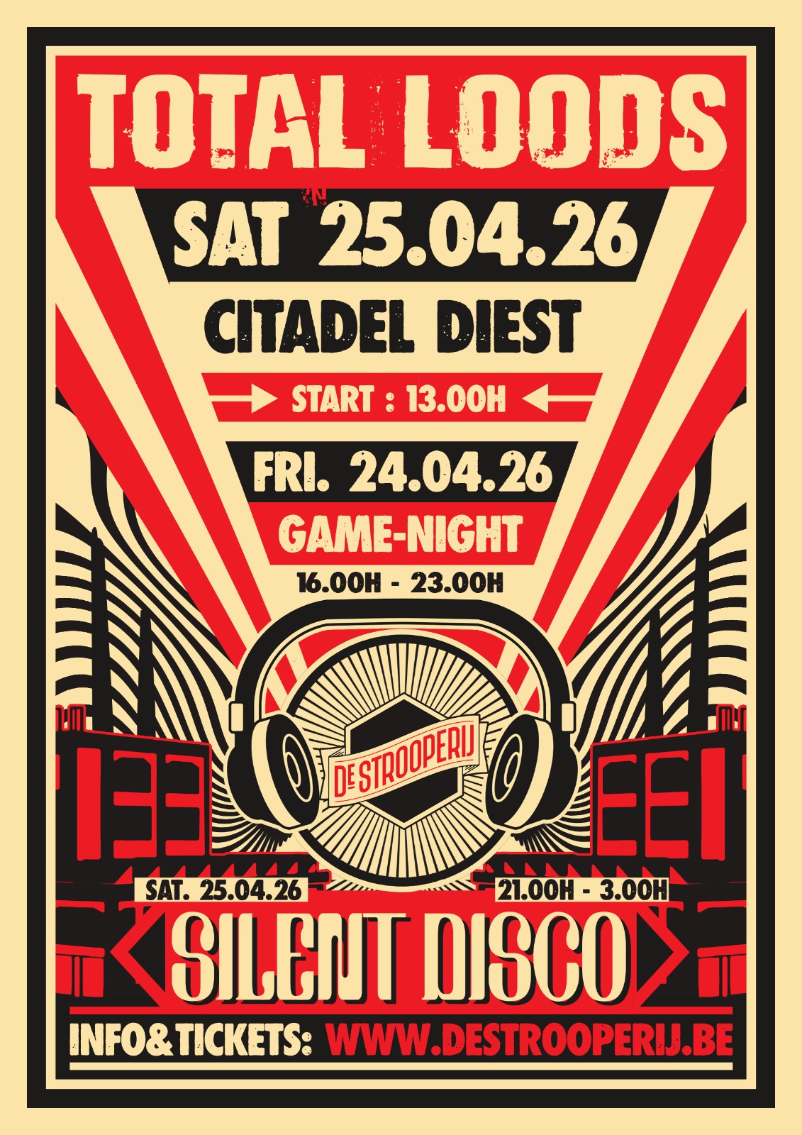 Total Loods 2026 event poster